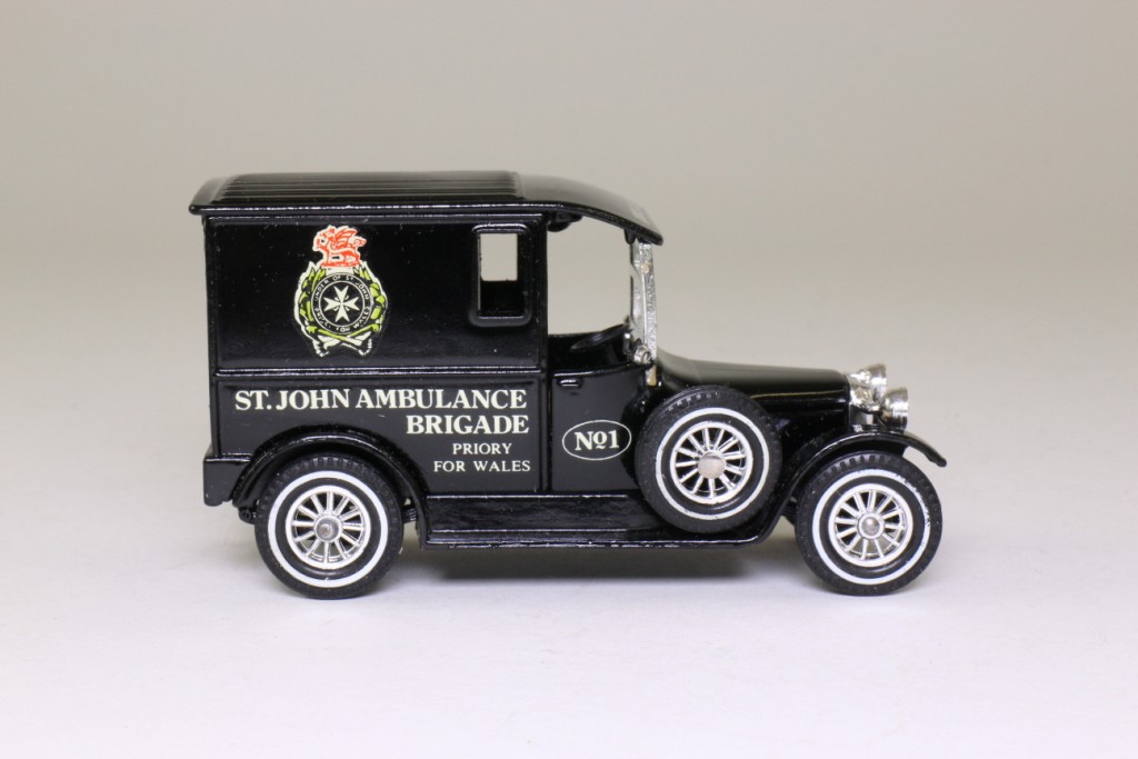 AC75; St John Centenary Model, 1887 - 1987; 1927 Talbot Van